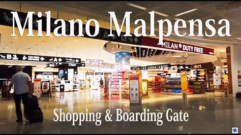 milan malpensa stores